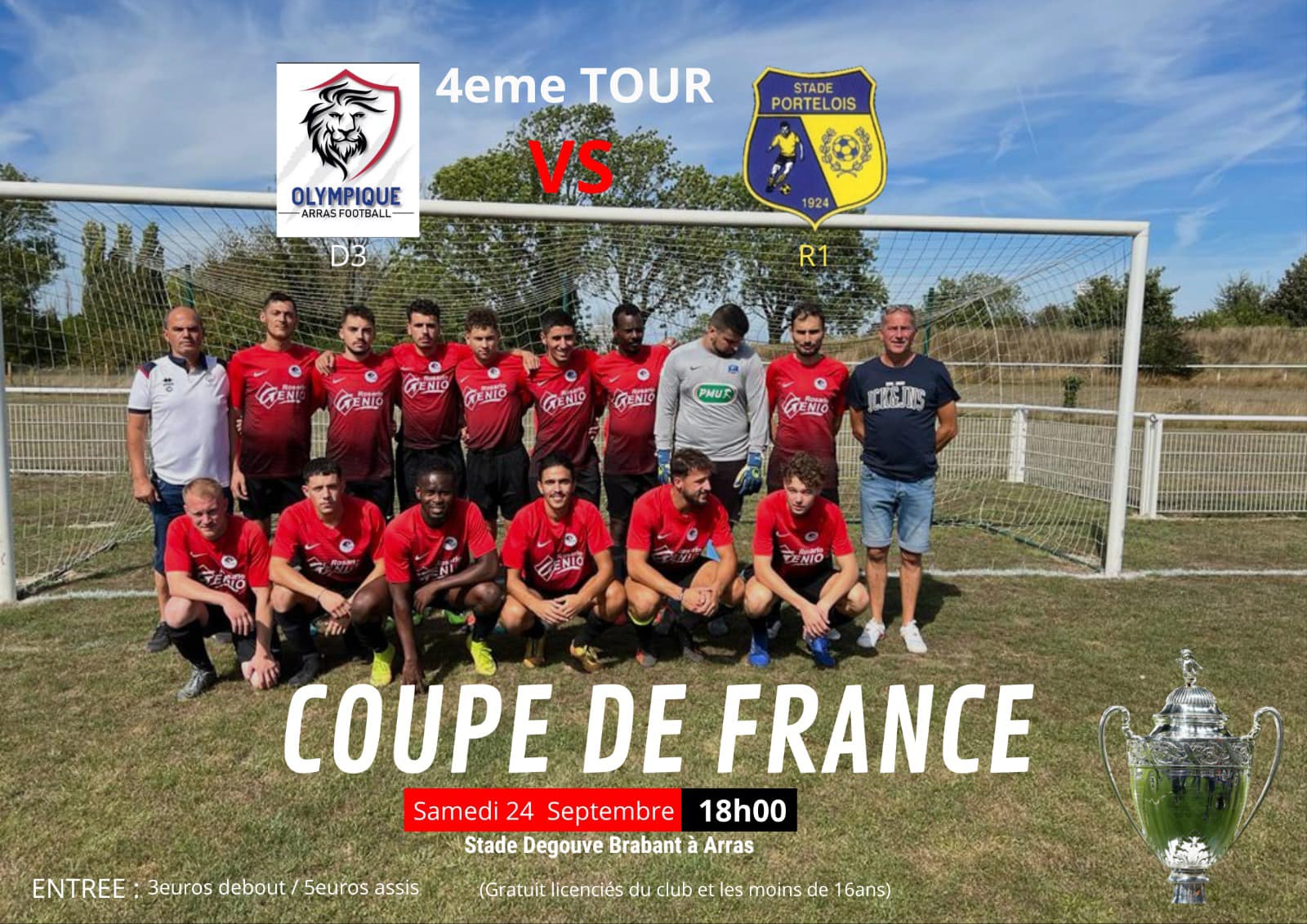 Coupe de France de Foot - 4ème tour