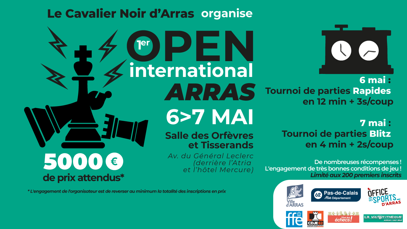 1er Open international d'échecs