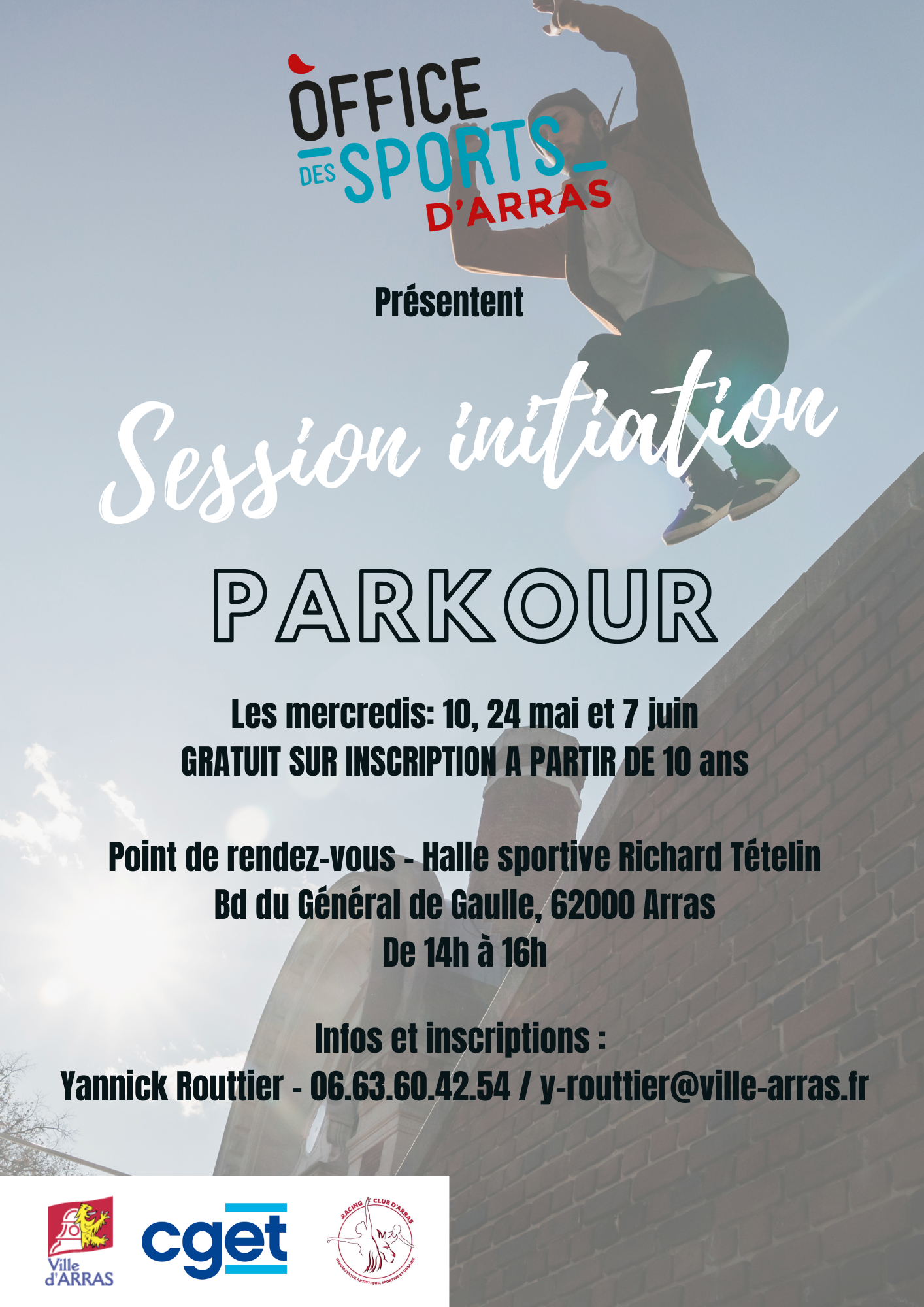 Parkour - Initiation gratuite