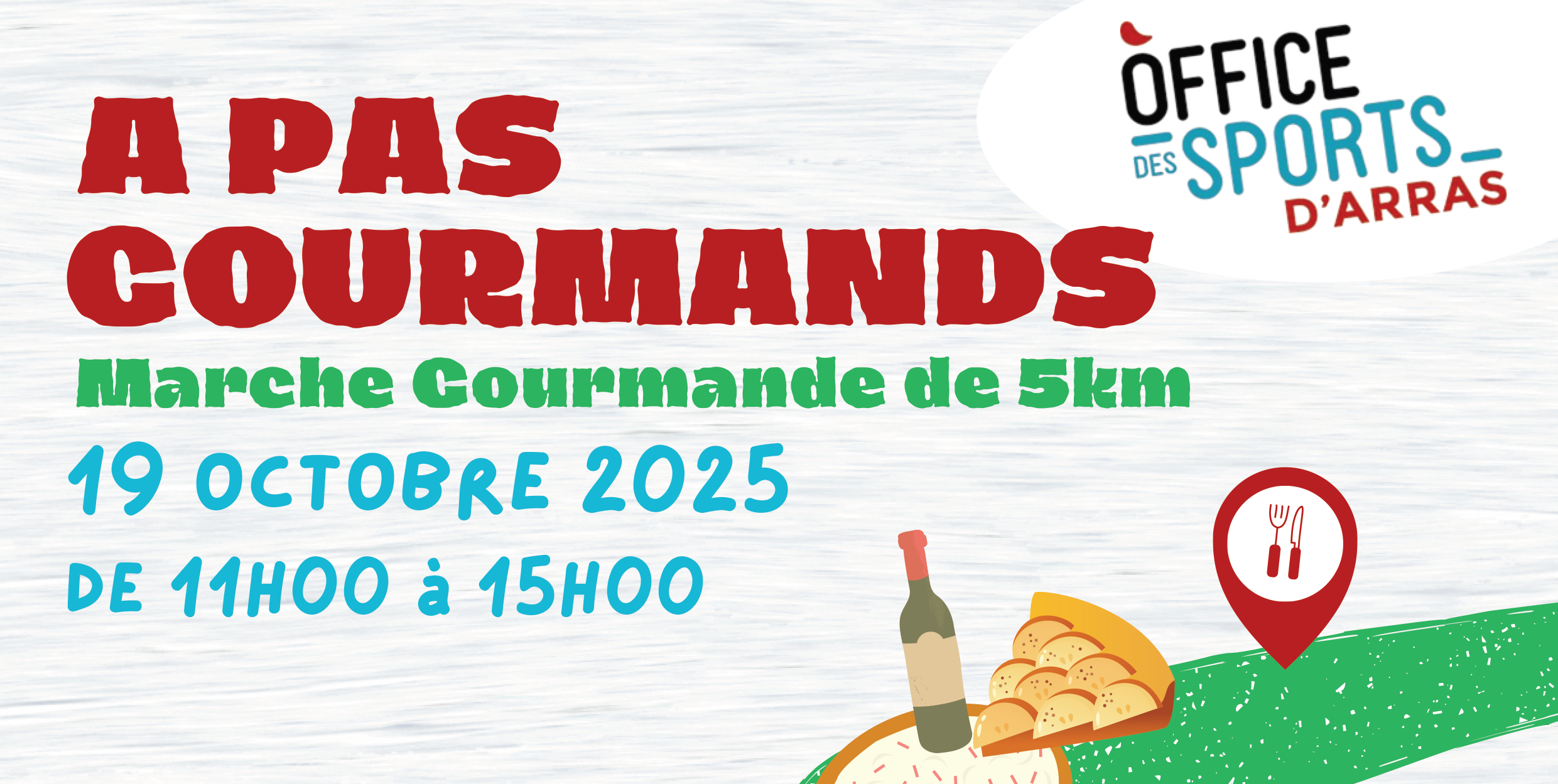 Marche Gourmande le 19 octobre : A Pas Gourmands