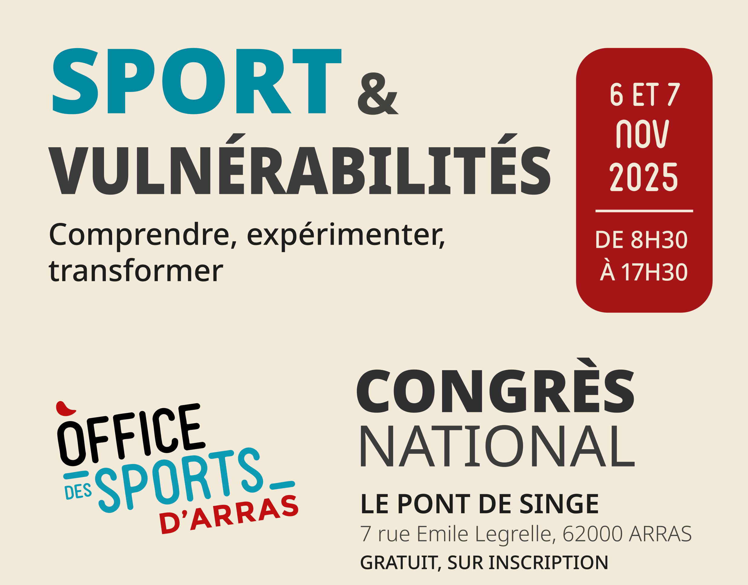 Congrès - Sport et Vulnérabilités 2