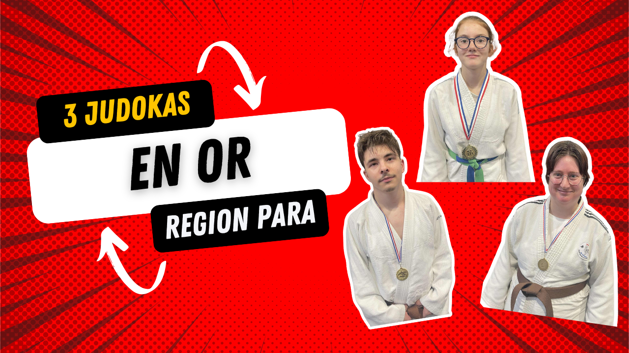 🥋🏆 Carton plein au championnat régional Para Judo à Rouvroy ! 2