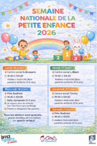 Inscription - Motricité 0-6 ans | Semaine Nationale de la Petite Enfance 2026